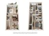 phase two 2b floor plan